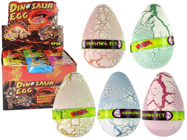 Didelis dinozauro kiaušinis, augantis vandenyje, 12 cm