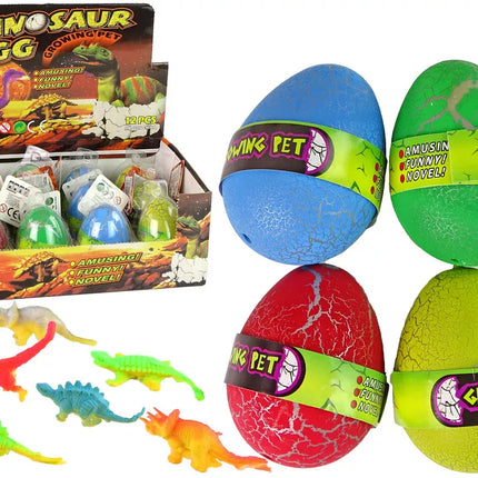 Dovėkio stebuklingas dinozauras, auginamas 6 cm, spalvingas.