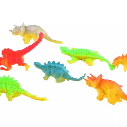 Dovėkio stebuklingas dinozauras, auginamas 6 cm, spalvingas.
