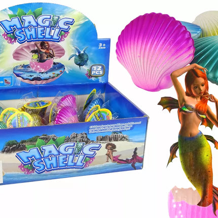 Magiška undinėlė kriauklėje 8 cm x 6,5 cm