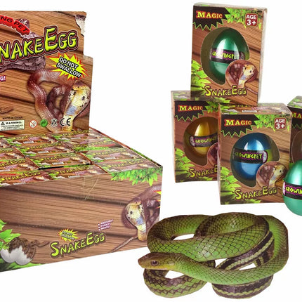 Išsirita ir auga stebuklingas kiaušinis, gyvatės, 6 cm