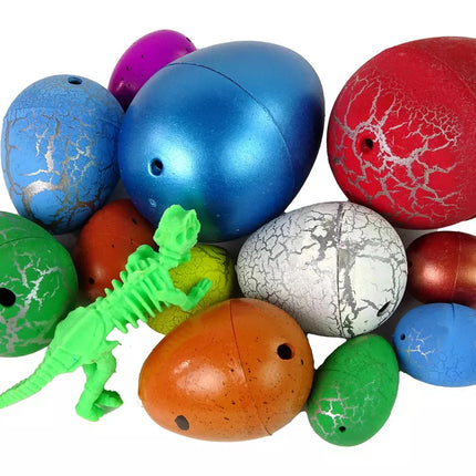 Dinozaurų kiaušiniai, augantys vandenyje, 12 vnt. Įvairių dydžių