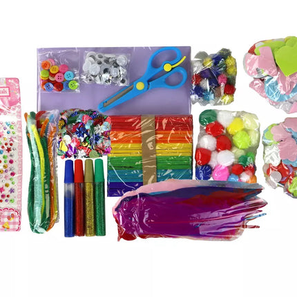 Kūrybiškas meninis rinkinys "Pasidaryk pats" stiklainyje