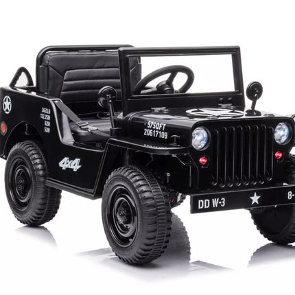 Akumuliatorinis automobilis JH-103, juodas, 4x4