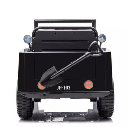 Akumuliatorinis automobilis JH-103, juodas, 4x4