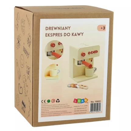 Medinis kavos aparato žaislinis puodelis