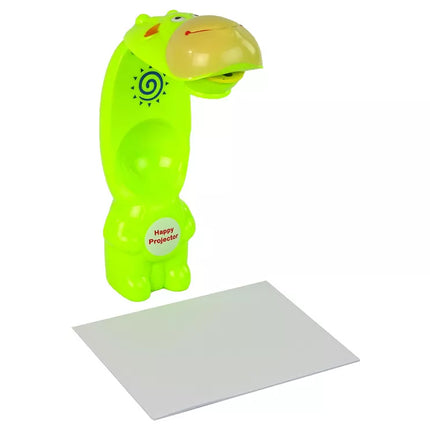 Piešimo projektorius, kreidiniai dažai, žalia