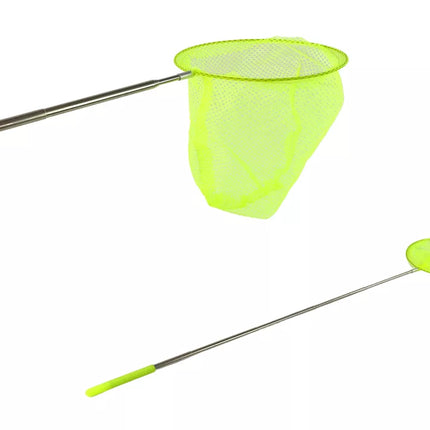 Teleskopinis sulankstomas drugelių gaudyklė vabzdžiams, 85 cm, geltonos spalvos