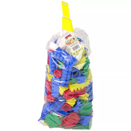 Spalvotos didelės K2 konstravimo kaladėlės