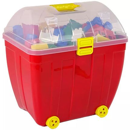 Didelis dėklas su spalvotais K2 blokeliais