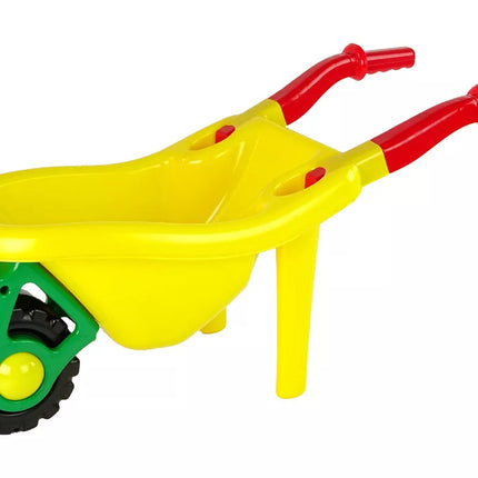 Didelis spalvotas sodo karutis, geltonas