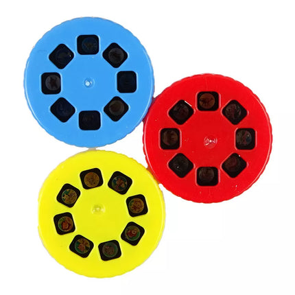 Vaikiškas projektorius su 3 keičiamaisiais diskais