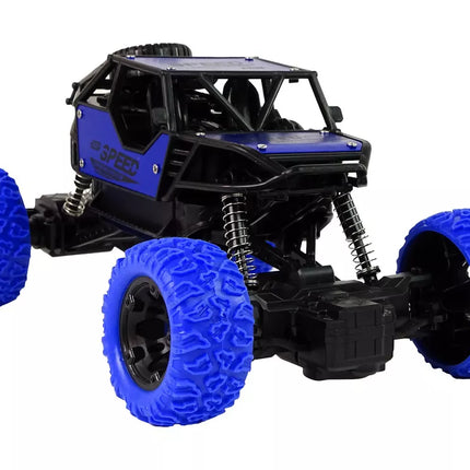 Nuotoliniu būdu valdomas visureigis R/C 1:18 mėlynas