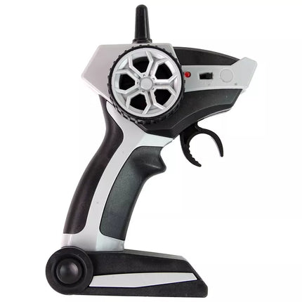 Žalias nuotoliniu būdu valdomas šiukšliavežis nuotolinio valdymo pultas 2.4G šviesos garsas