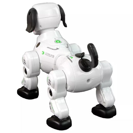 Interaktyvus nuotoliniu būdu valdomas robotas šuniukas