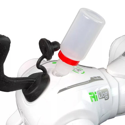 Interaktyvus nuotoliniu būdu valdomas robotas šuniukas