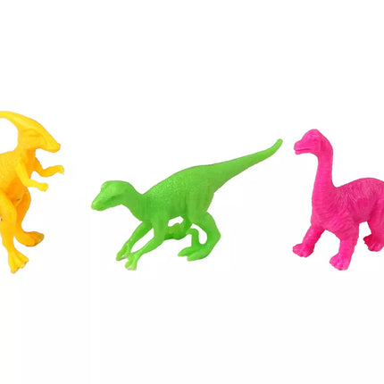 Dinozaurų figūrėlių rinkinys su priedais, 15 dalių