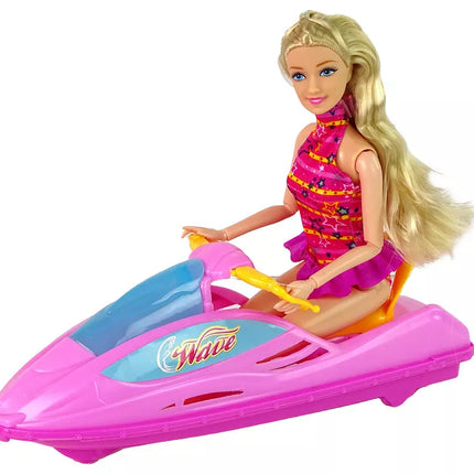 Motorinės valties lėlių rinkinys