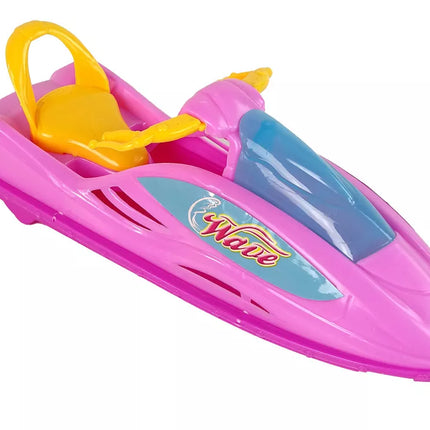 Motorinės valties lėlių rinkinys