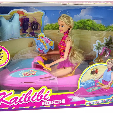 Motorinės valties lėlių rinkinys