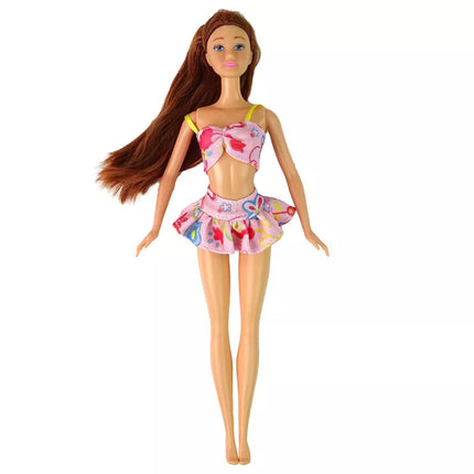 Lėlės aksesuarų rinkinys Kajakas rožinis