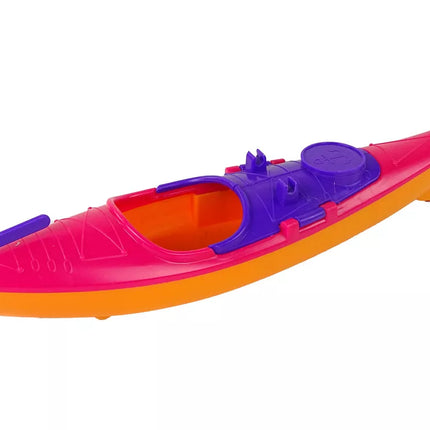 Lėlės aksesuarų rinkinys Kajakas rožinis