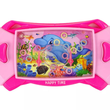 Vandens delfinų arkadinio žaidimo konsolė, rožinė