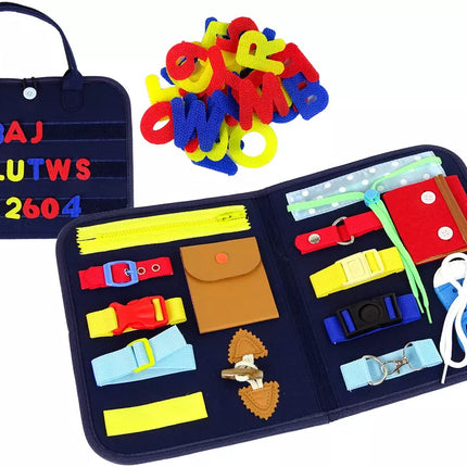 Sensorinė manipuliavimo lenta mažyliams