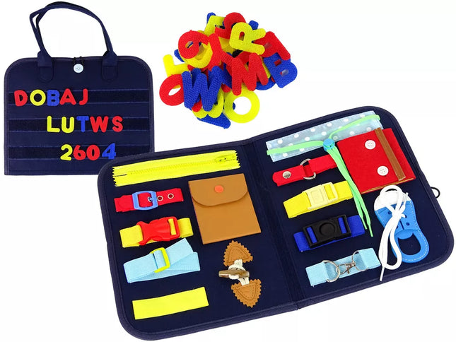 Sensorinė manipuliavimo lenta mažyliams