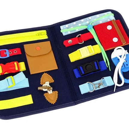 Sensorinė manipuliavimo lenta mažyliams