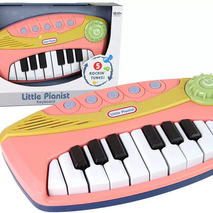 Interaktyvus rožinis pianinas "Little Pianist"