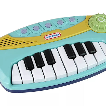 Mažasis pianistas Interaktyvus mėlynas pianinas