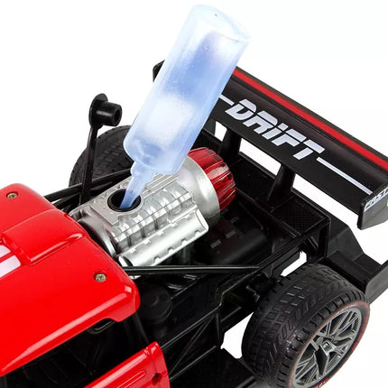 Nuotoliniu būdu valdomas sportinis automobilis R/C 1:16 raudonas.