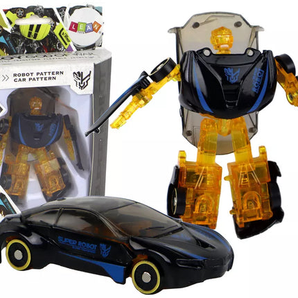 Super Robotas Automobilis 2in1 Transformacija Mastelis 1:64