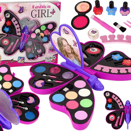 Makiažo rinkinys "Purple Butterfly" akių šešėliai