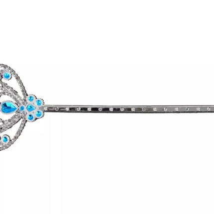 Rinkinys mažajai princesei „Mėlyna karūna“, karnavalinis balius + priedai.