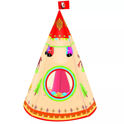 Tipis palapinė vaikams sodui.