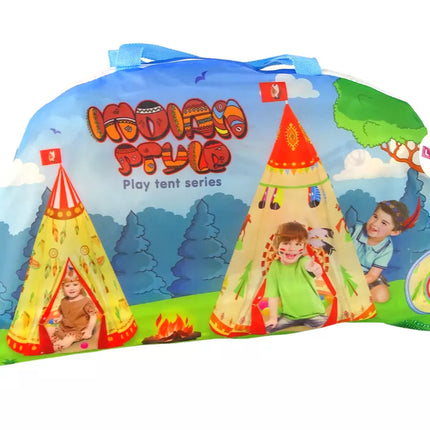 Tipis palapinė vaikams sodui.