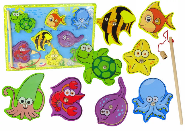 Medinis rinkinys jūros gyvūnams gaudyti