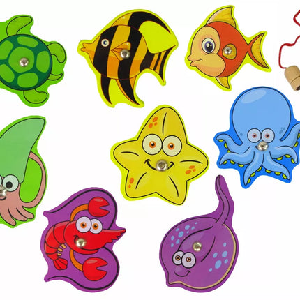 Medinis rinkinys jūros gyvūnams gaudyti