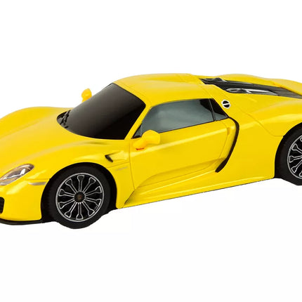 Automobilis R/C Porsche 918 1:24 Rastar Geltonas