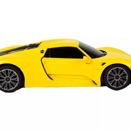 Automobilis R/C Porsche 918 1:24 Rastar Geltonas