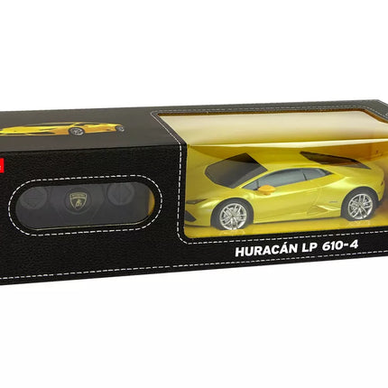 Nuotolinio valdymo "Auto R/C Lamborghini Huracan" 1:24 Rastar Geltonas