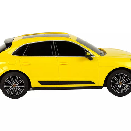 Automobilis R/C Porsche Macan Turbo 1:24 Rastar Geltonas