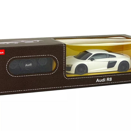 Automobilis R/C Audi R8 1:24 Rastar baltas