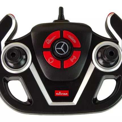 Autobusiukas R/C Mercedes-Benz 1:26 Raudonas