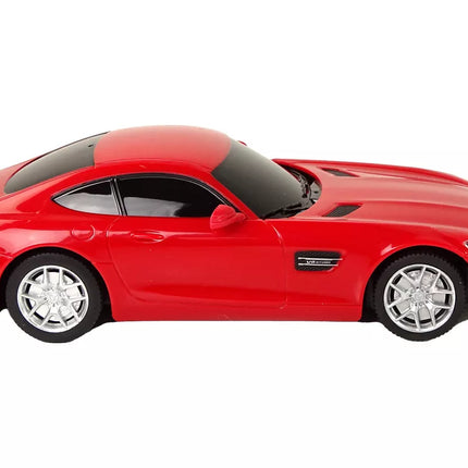 Autobusių R/C Mercedes-Benz 1:26 geltonas raudonas