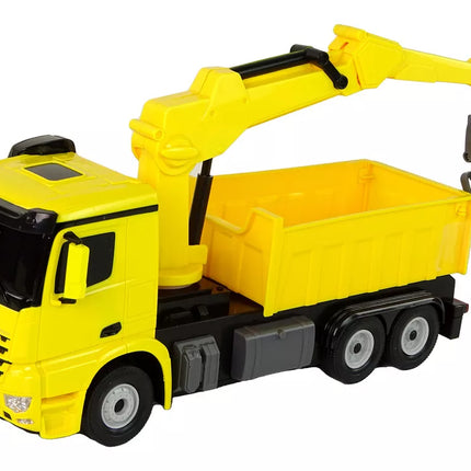 Mercedes Rastar Geltonas Griebtuvas Sunkvežimis