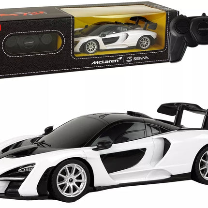 R/C automobilis McLaren 1:24 Rastar, baltas