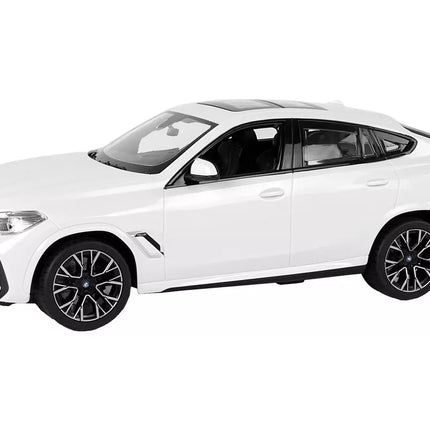 Automobilis R/C Bmw X6 M 1:14 Rastar Baltas